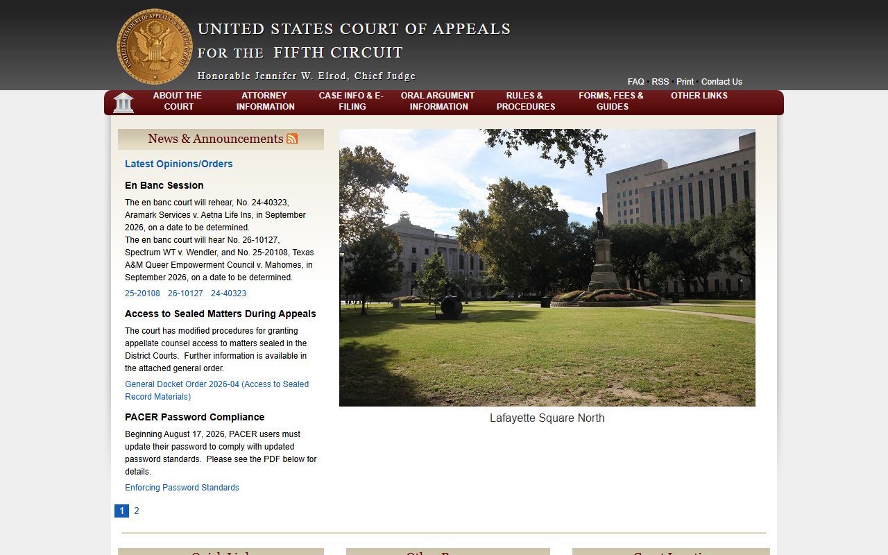 Union Parish probate records federal appellate context
